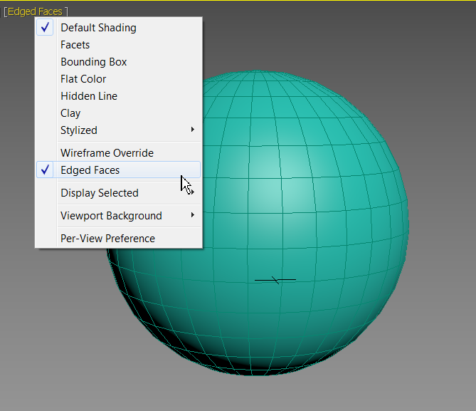 Solved: White Silhouette on Wireframe mode? - Autodesk Community - 3ds