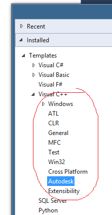 Objectarx 2017 Project Creation Failed On The Visual Studio 2015 Autodesk Community Autocad