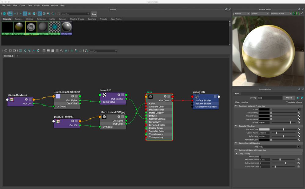 Solved Arnold Not Rendering Bump Or Normal Maps In Maya 17 Autodesk Community Maya