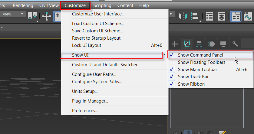 Solved: Command Panel Is Missing - Autodesk Community - 3ds Max