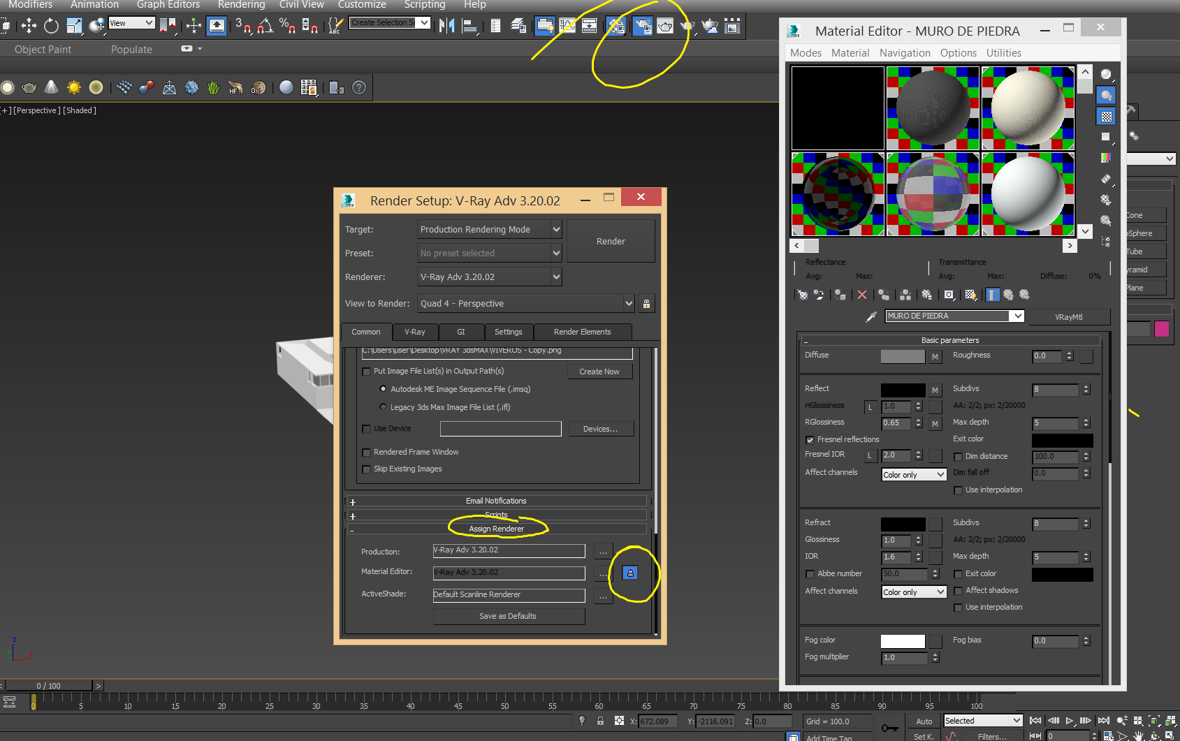 Zavaros nyakkendő egyformán 3ds max slate material editor ball erózió fém  min