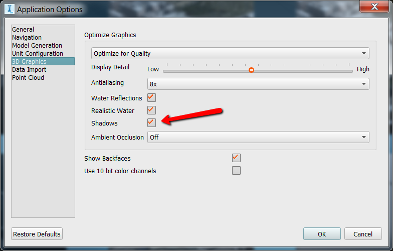 Solved: Turn off Reflections on Pavement - Autodesk Community