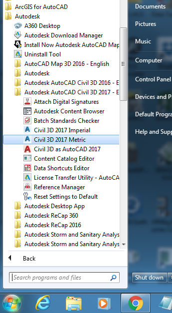 Solved: Civil 3d 2017 metric comes in feet - Autodesk Community