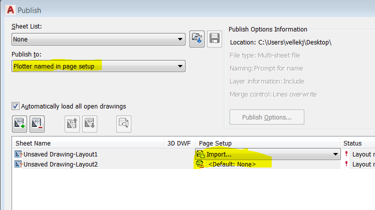 Solved Sheet Set Publish To Pdf Manager Autodesk Community
