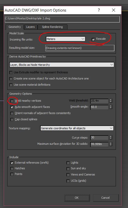 Import Autocad to 3dmax problem.. - Autodesk Community - 3ds Max