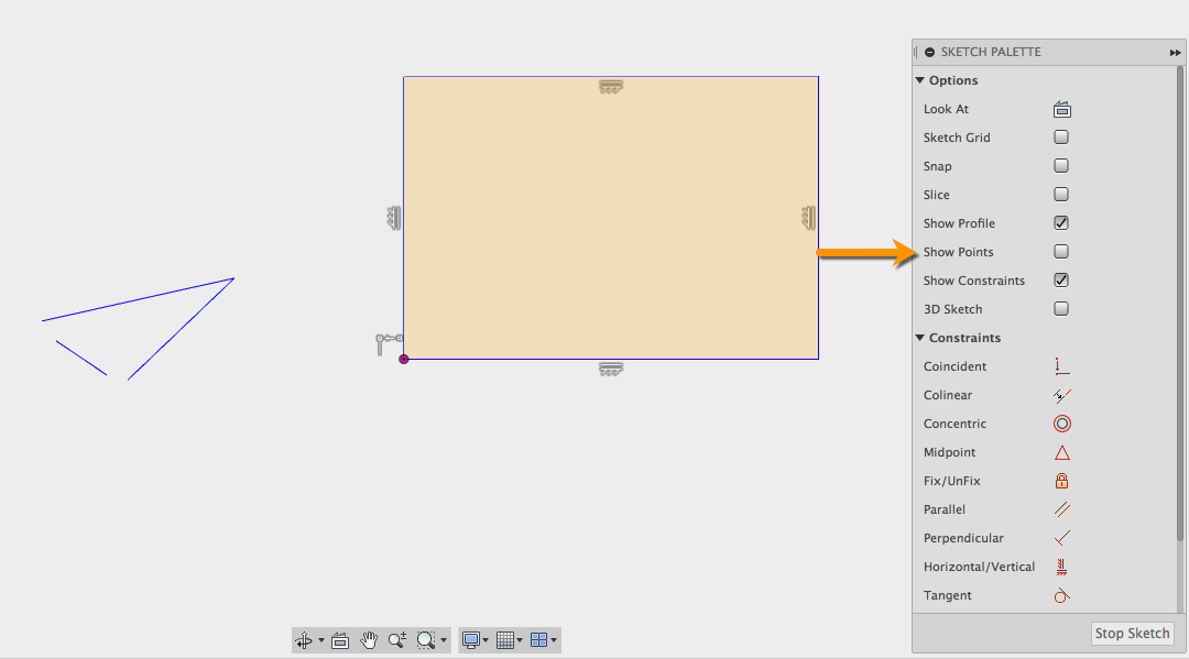 Hiding/Deleting Sketch Points - Autodesk Community