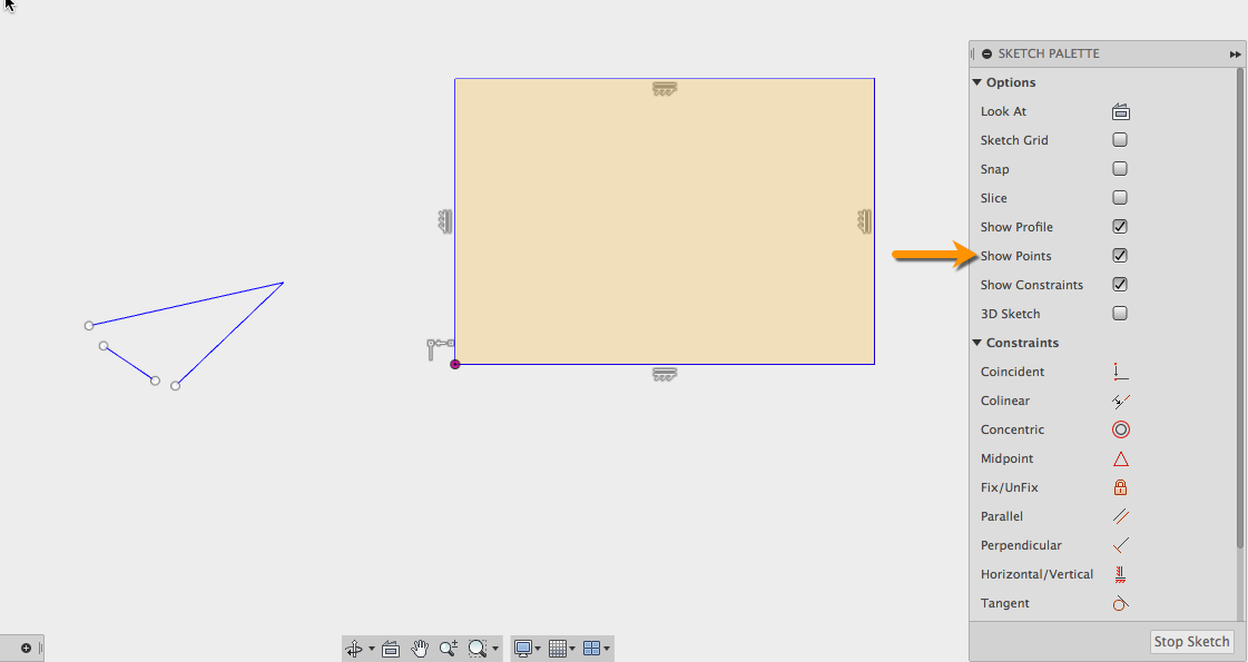 Hiding/Deleting Sketch Points - Autodesk Community