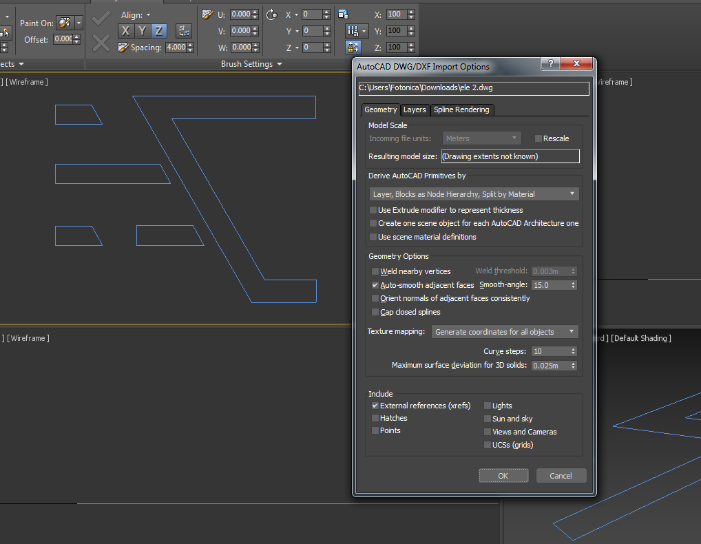 Solved: IMPORT CAD TO 3Ds Max problem - Autodesk Community