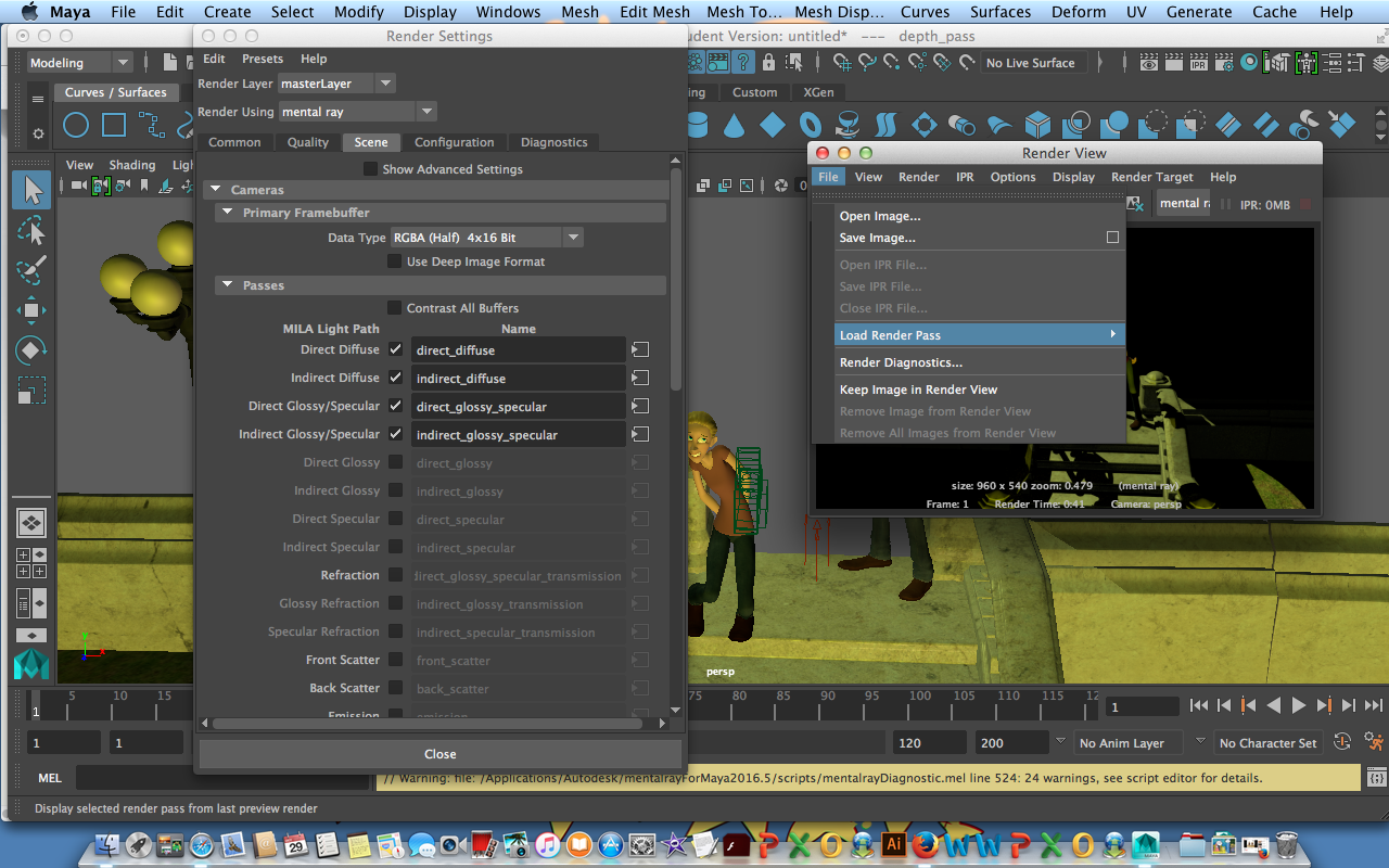 Can't Load Render Passes - Autodesk Community