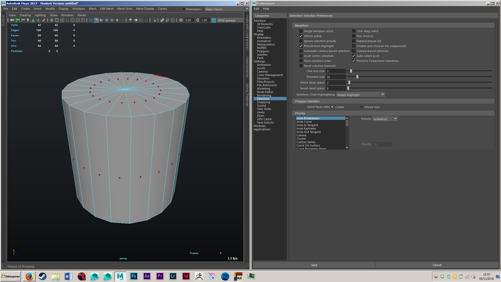 Maya 16 Selection In Maya 17 Autodesk Community Maya