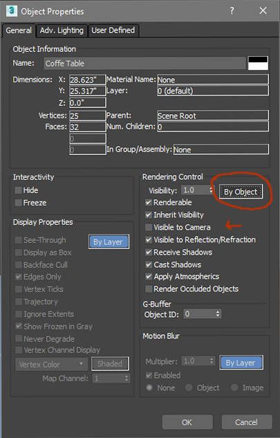 Solved: How do I make an object not appear in final render? - Autodesk  Community - 3ds Max