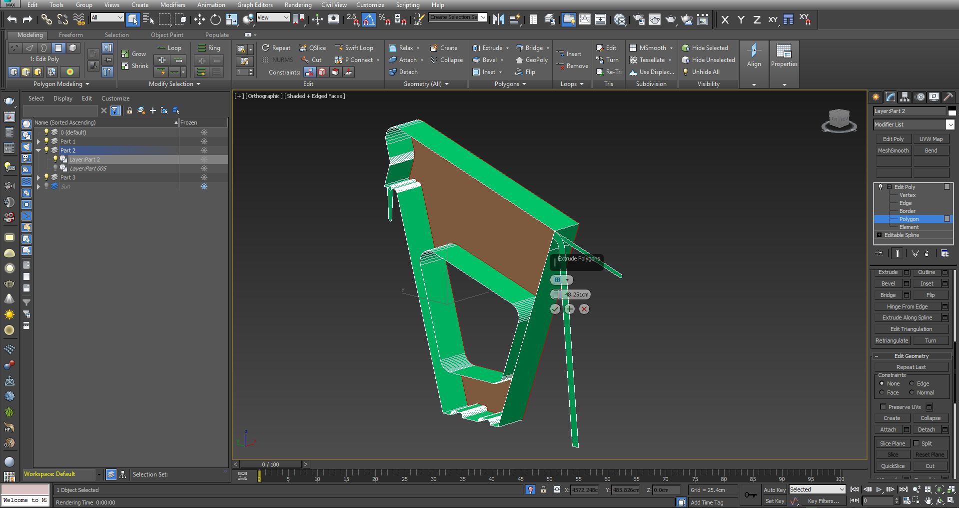 Solved: Problem with Extruding polygons - Autodesk Community - 3ds Max
