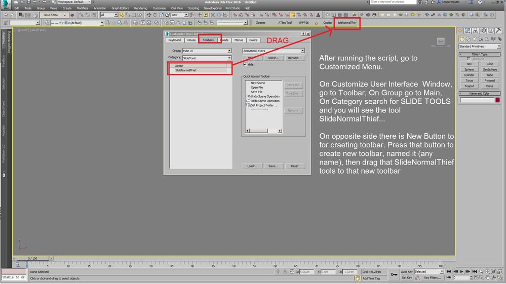 Solved: Slide Normal Thief Script Not Running - Autodesk Community - 3ds Max