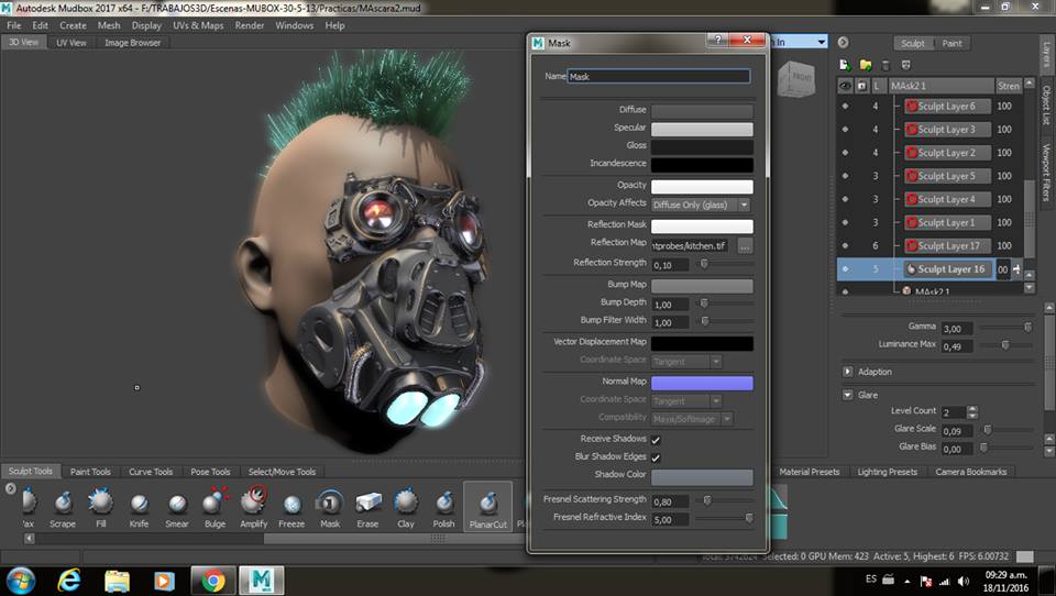 My 1st wip work with Mudbox 2017, very happy! - Autodesk Community