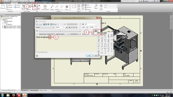 Solucionado: Simbolo ''diametro'' en Rotulo - Autodesk Community -  International Forums