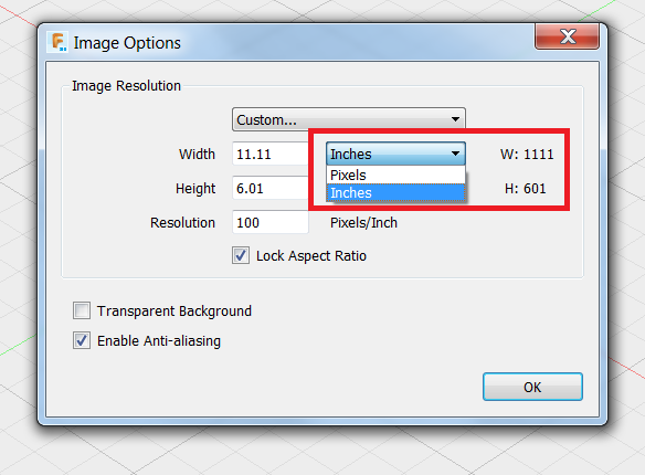 Change aspect ratio - Autodesk Community