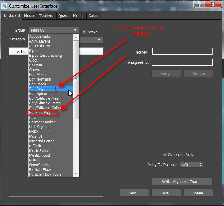 Solved: Can't assign specific keyboard shortcut - Autodesk Community - 3ds  Max