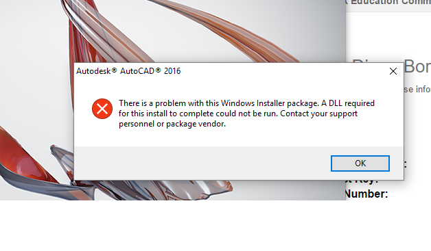 Erro instalação autocad 2017 e 2016 - windos 10 - Autodesk Community