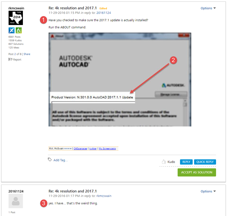 Solved: 4k resolution and 2017.1 - Autodesk Community