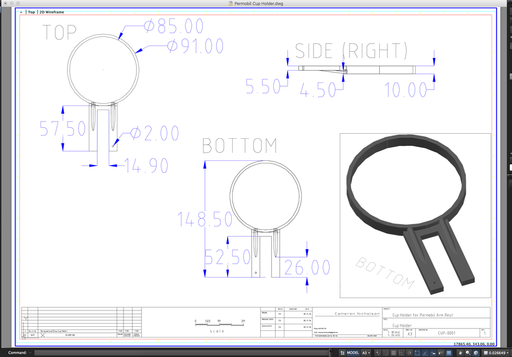 graphic scale cad