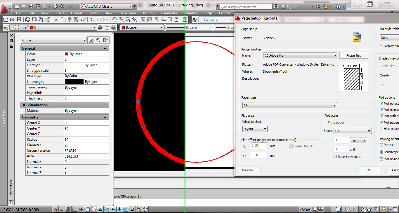 Solved Layout Plot linescale different than Model  Solved Layout Plot linescale different than Model