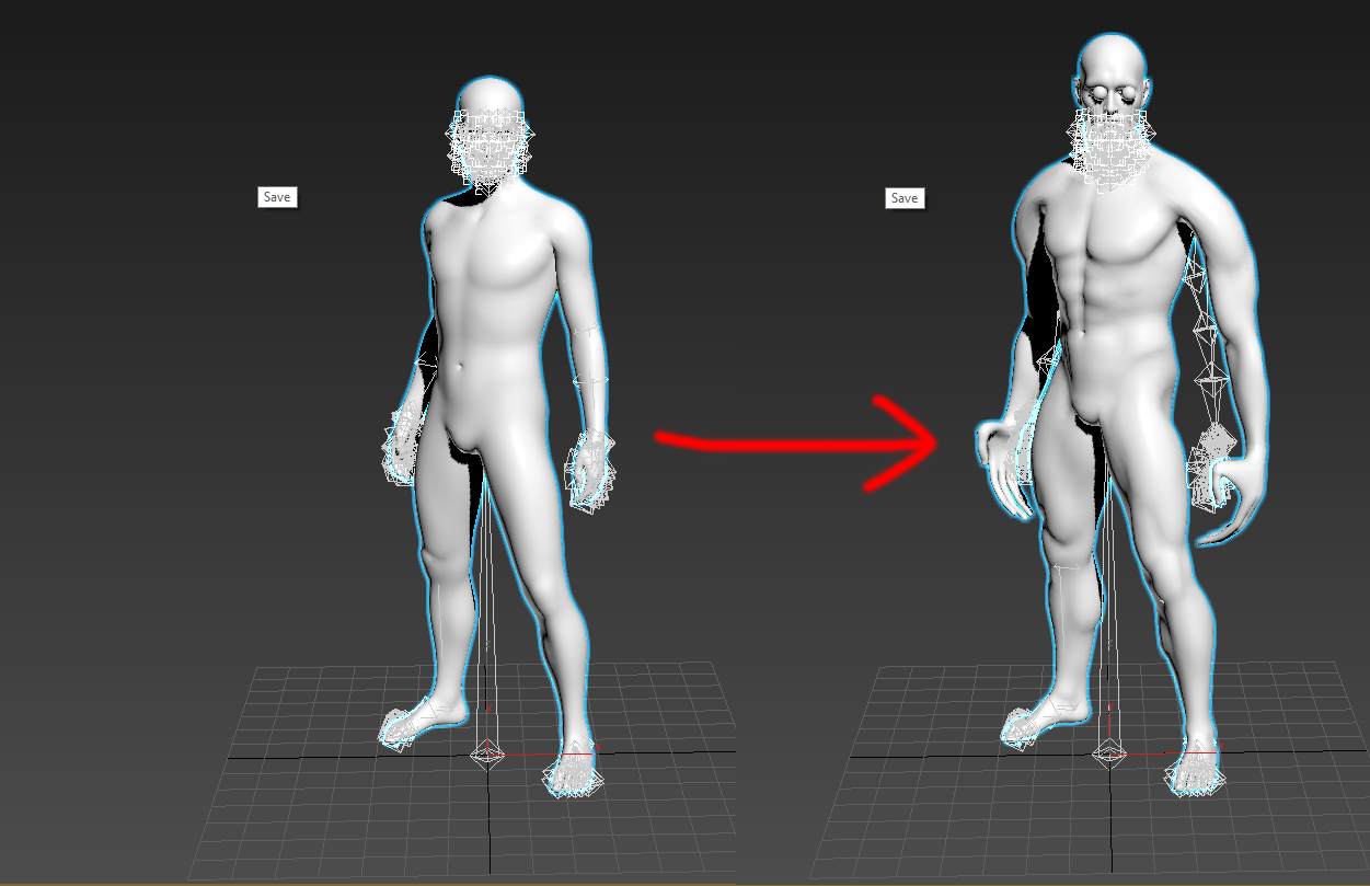 Solved: Morph target conflics with skinning? - Autodesk Community - 3ds Max