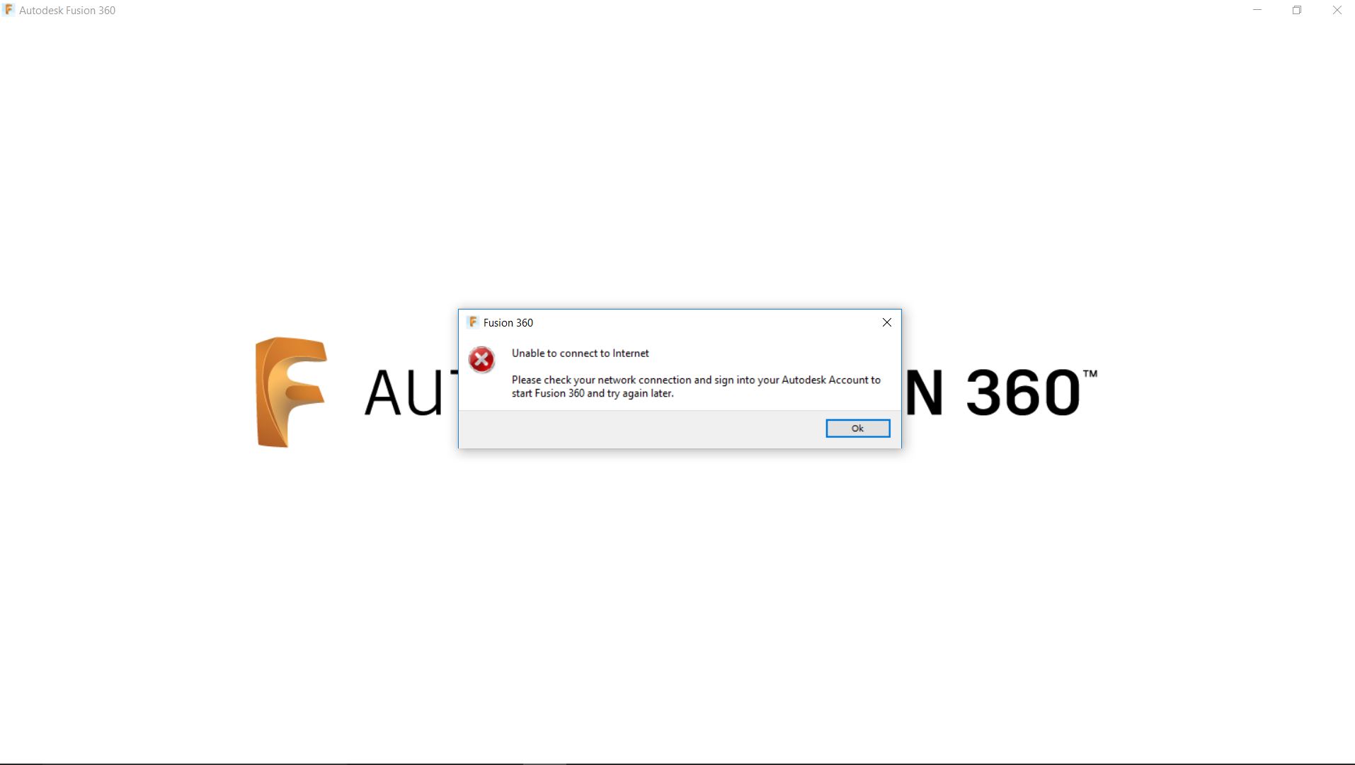 Fusion 360 unable to connect to internet Autodesk Community Fusion 360 unable to connect to internet Autodesk Community