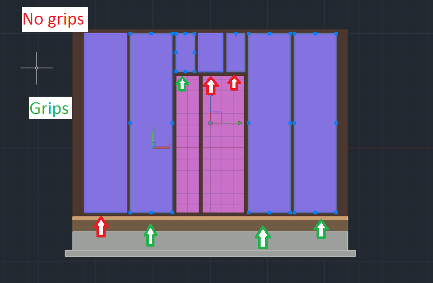Solved: Stretch Vertex/Vertices/Grips Missing - Autodesk Community