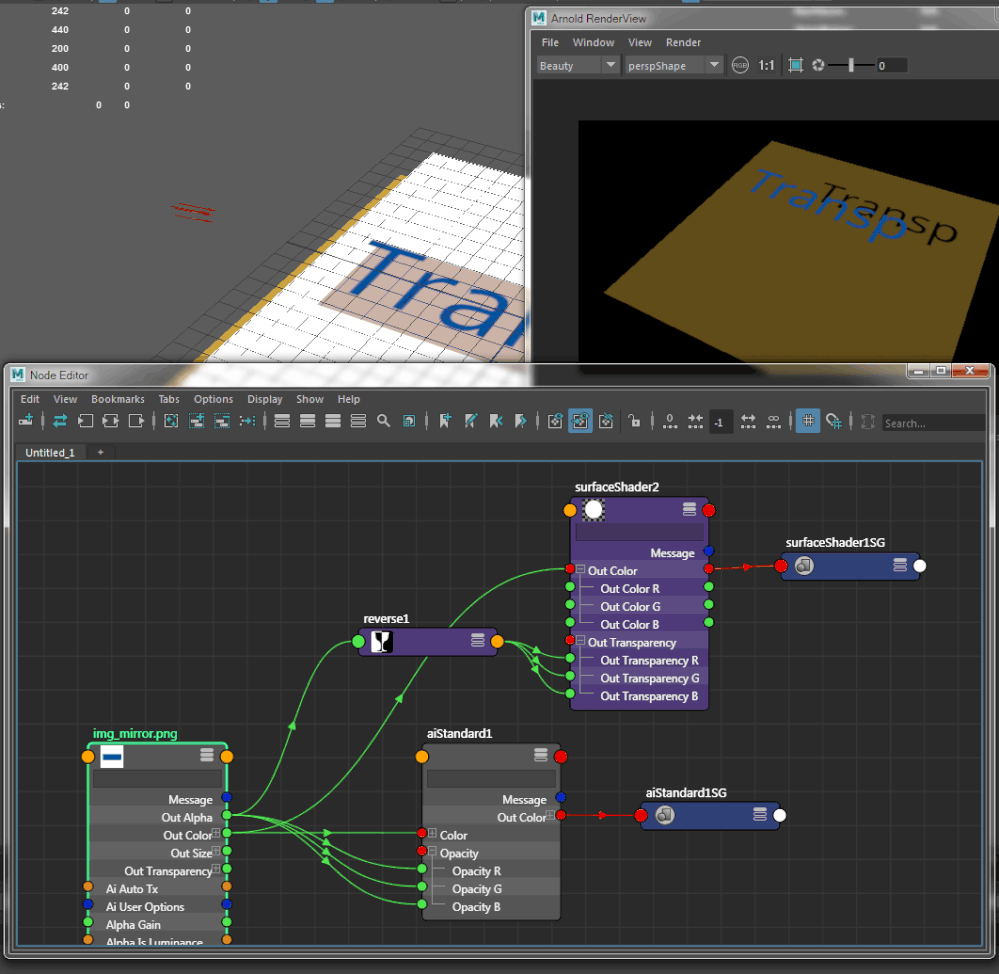 Solved Transparency Renders Black In Arnold Autodesk Community Maya