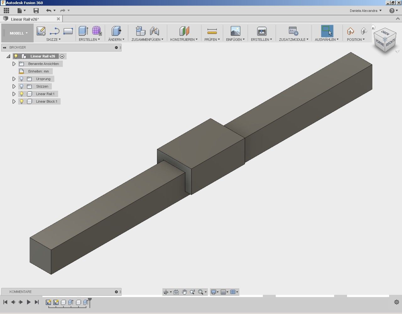 FEA simulation of a Linear Rail - Autodesk Community