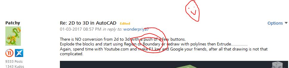 Solved: 2D to 3D in AutoCAD - Page 2 - Autodesk Community