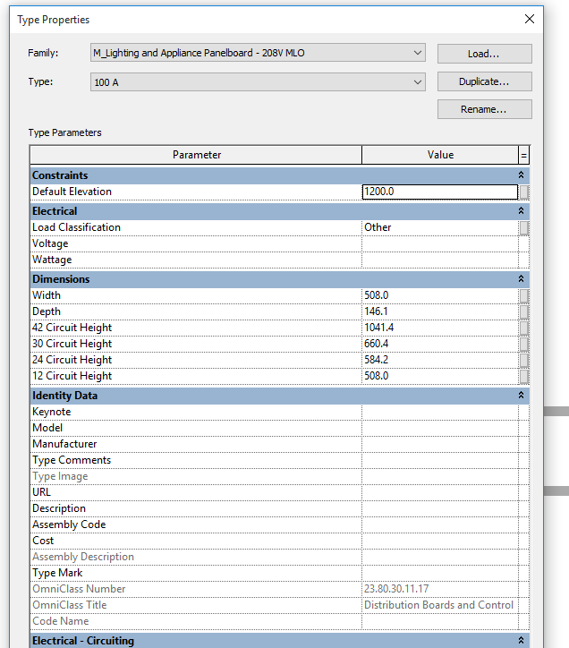 Solved: Built in Family Parameters - Formula mapping issues - Autodesk ...