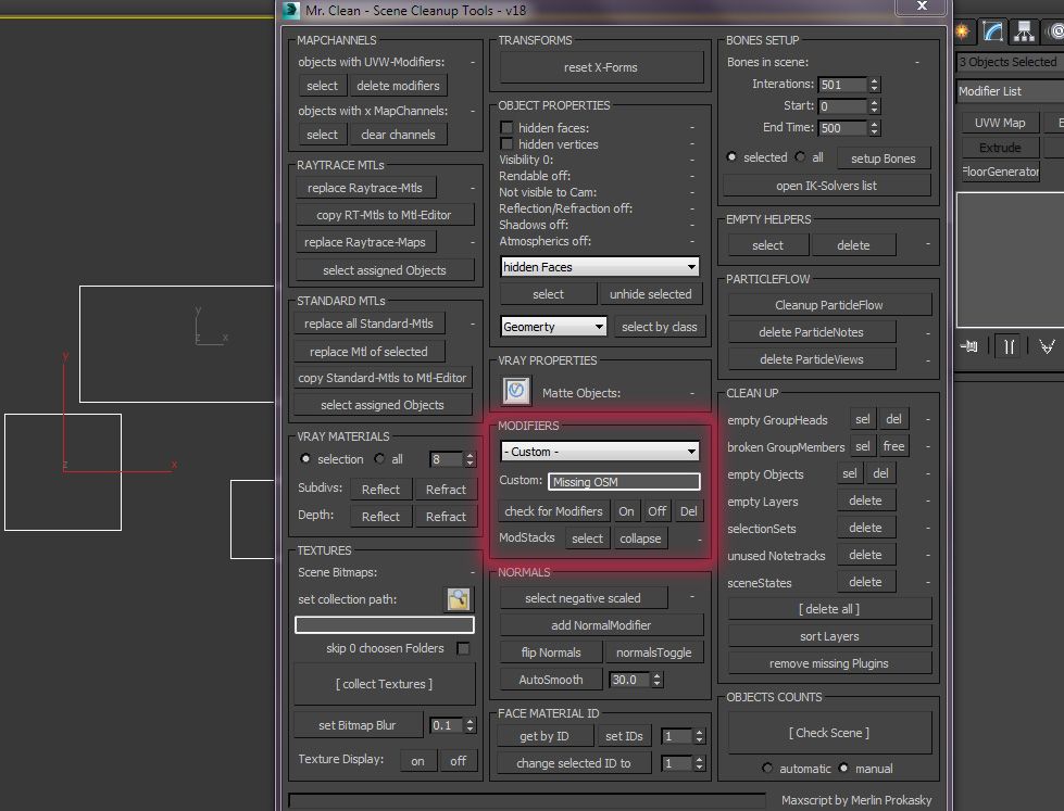 Solved: Find objects with missing modifier - Autodesk Community - 3ds Max