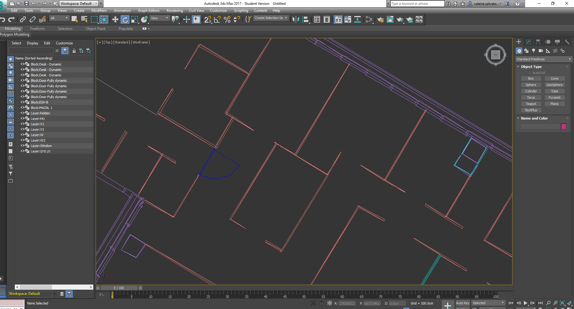 Solved: DWG file created on autocad appears different on 3ds max ...