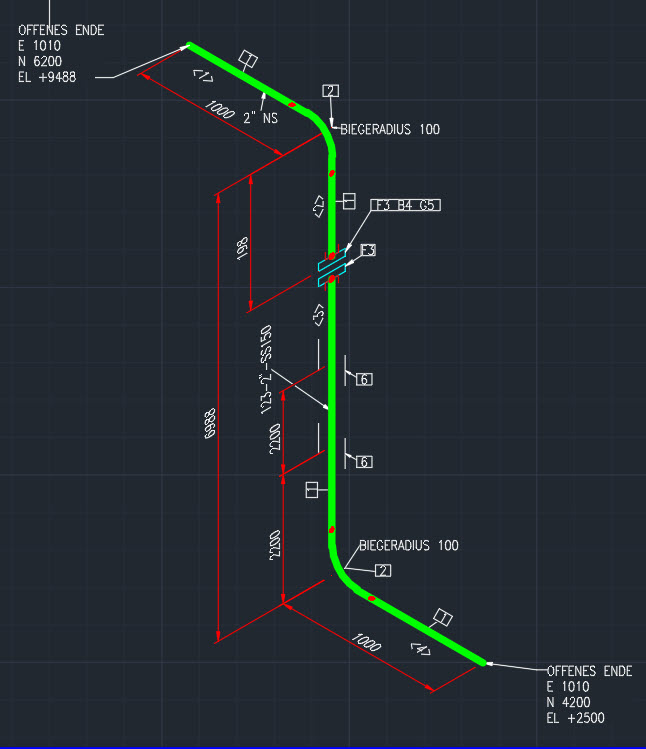 Pipe support elevation/dimension not showing up in isometric - Autodesk ...