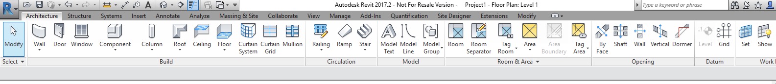 Solved: in revit 2017 option bar not shown - Autodesk Community