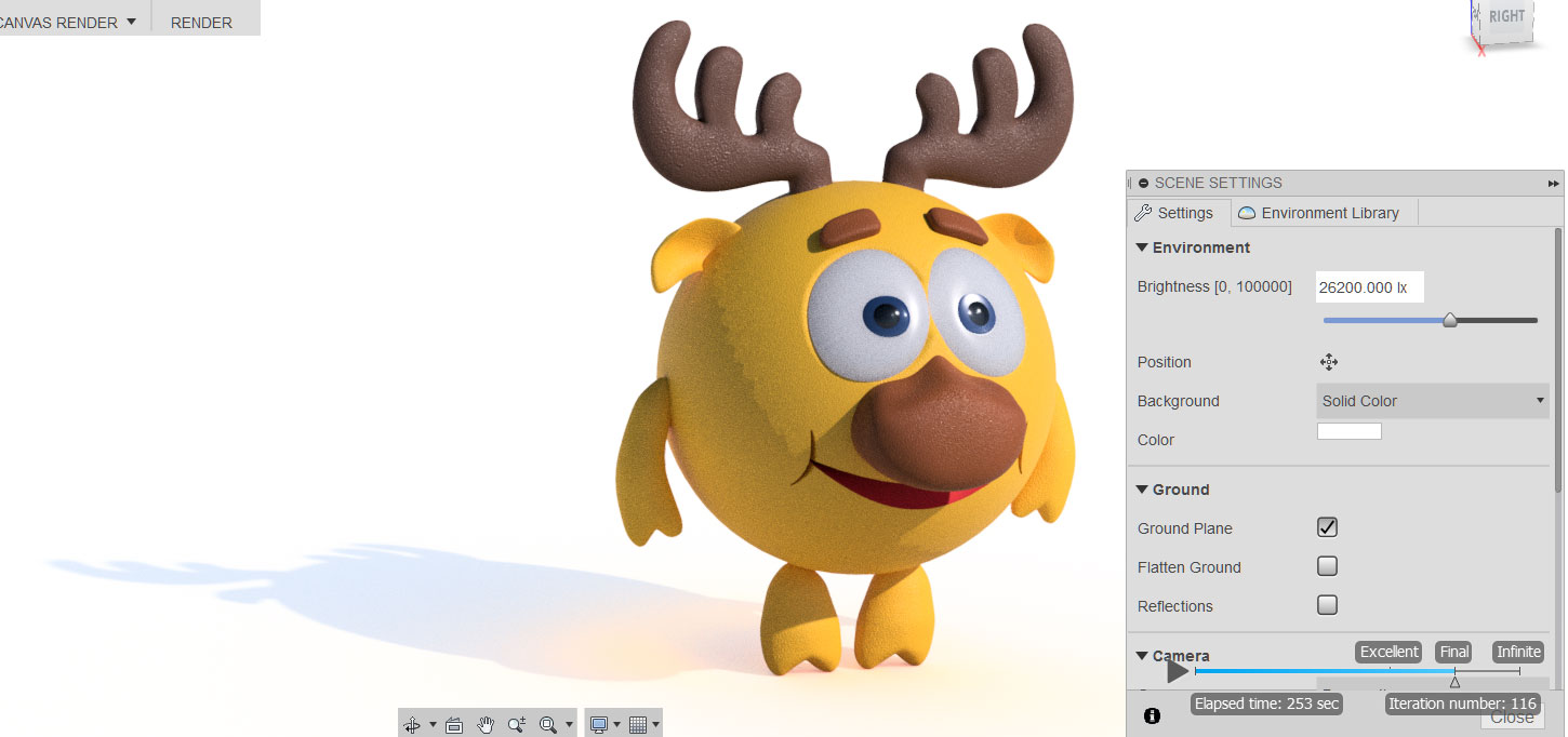 Render Shadow with Pure White Background - Autodesk Community