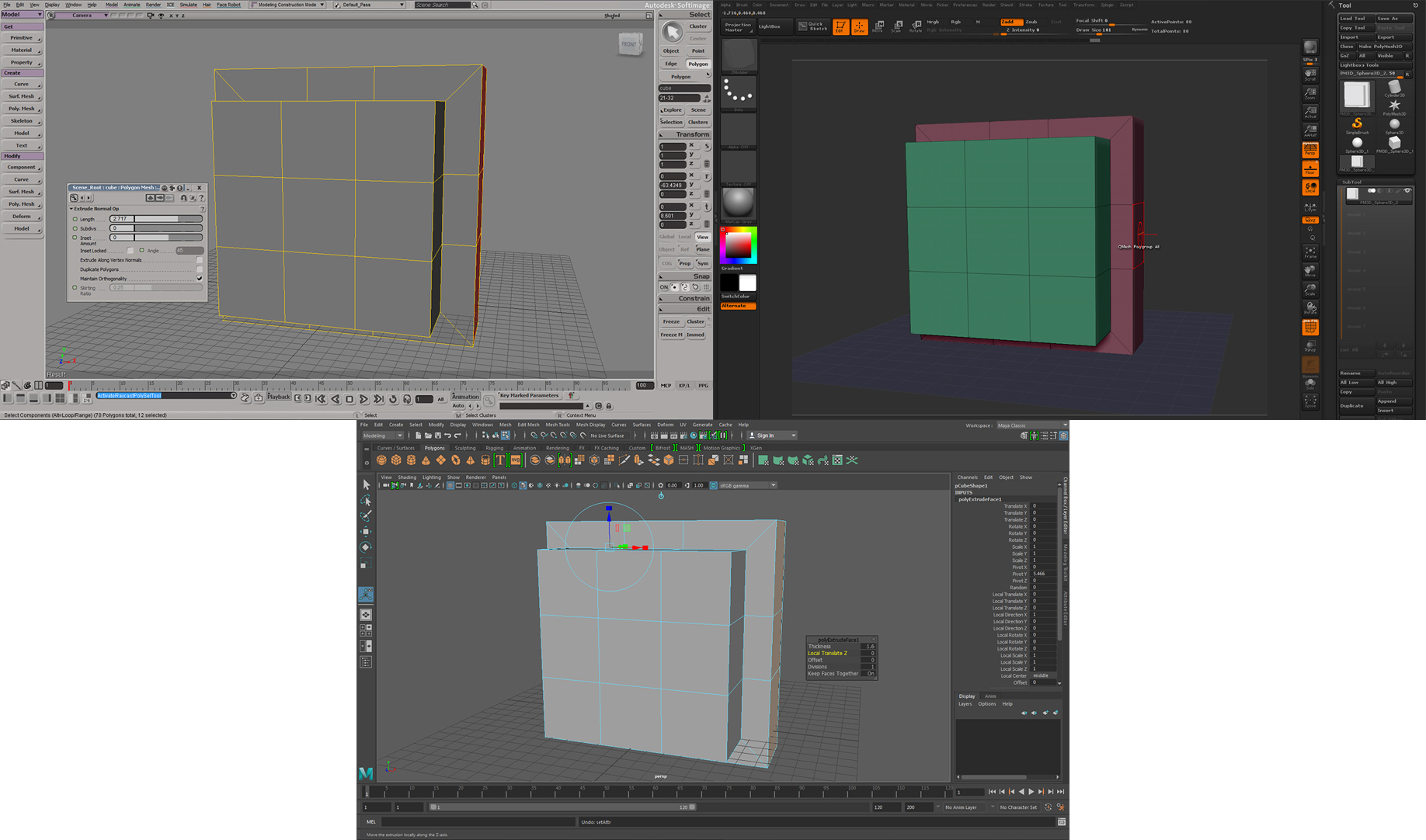 Extrude/Bevel tool Autodesk Community