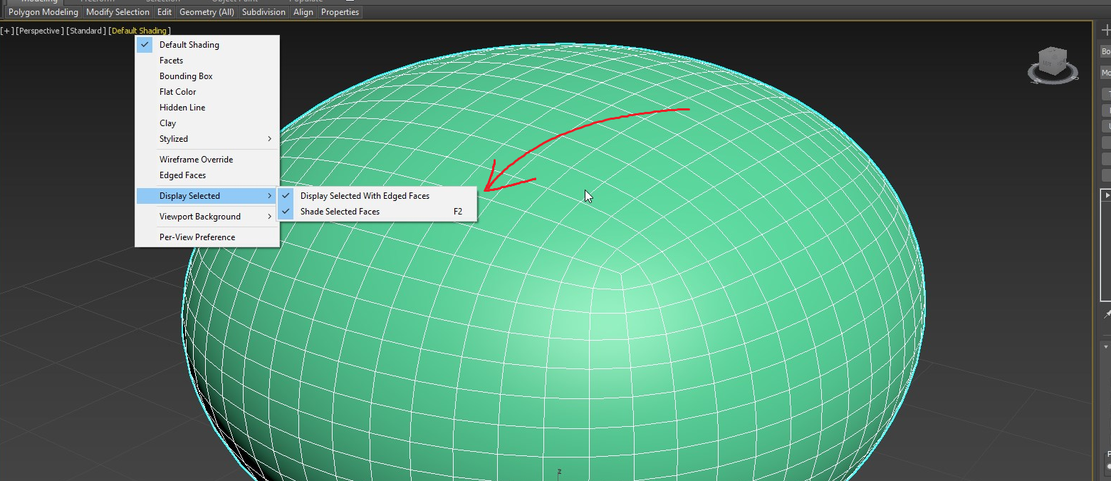 Solved: Display edges only for active objects? Or hide edges for certain  objects. - Autodesk Community - 3ds Max