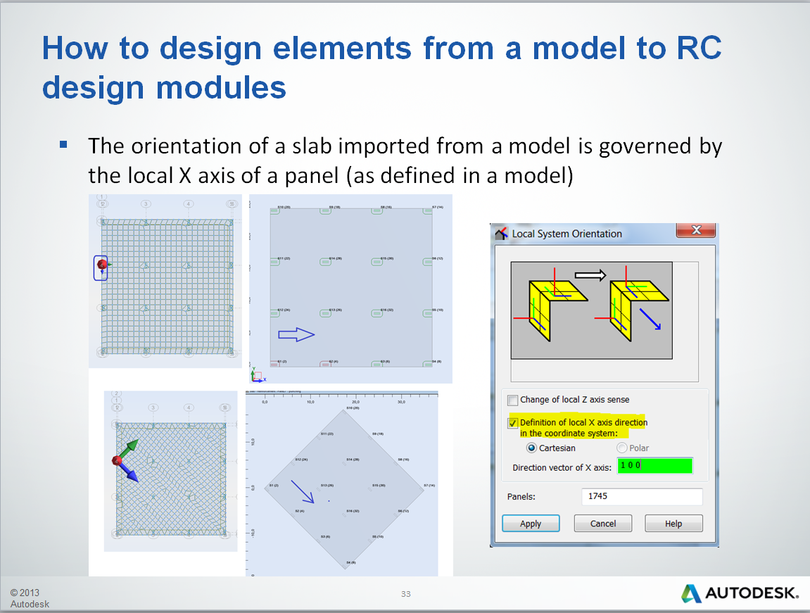 RSA flips floor plan when checking slab punching - Autodesk Community