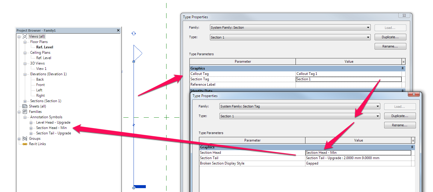 Solved: Section Head in Families - Autodesk Community