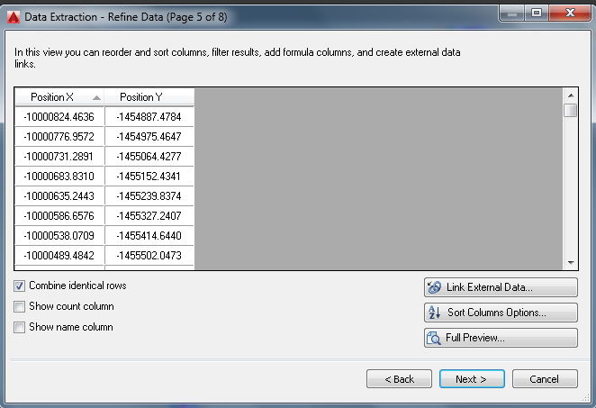 Solved Dataextraction Gave Me More Than 8000 Coordinates Autodesk Community 5757