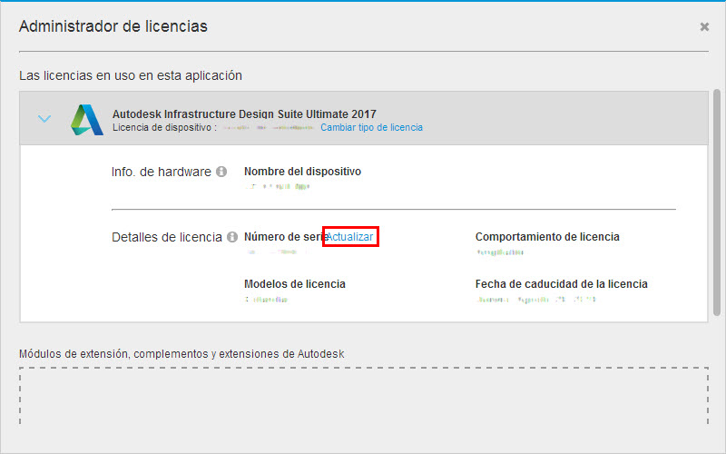 Dónde está la carpeta de licencia de AutoCAD