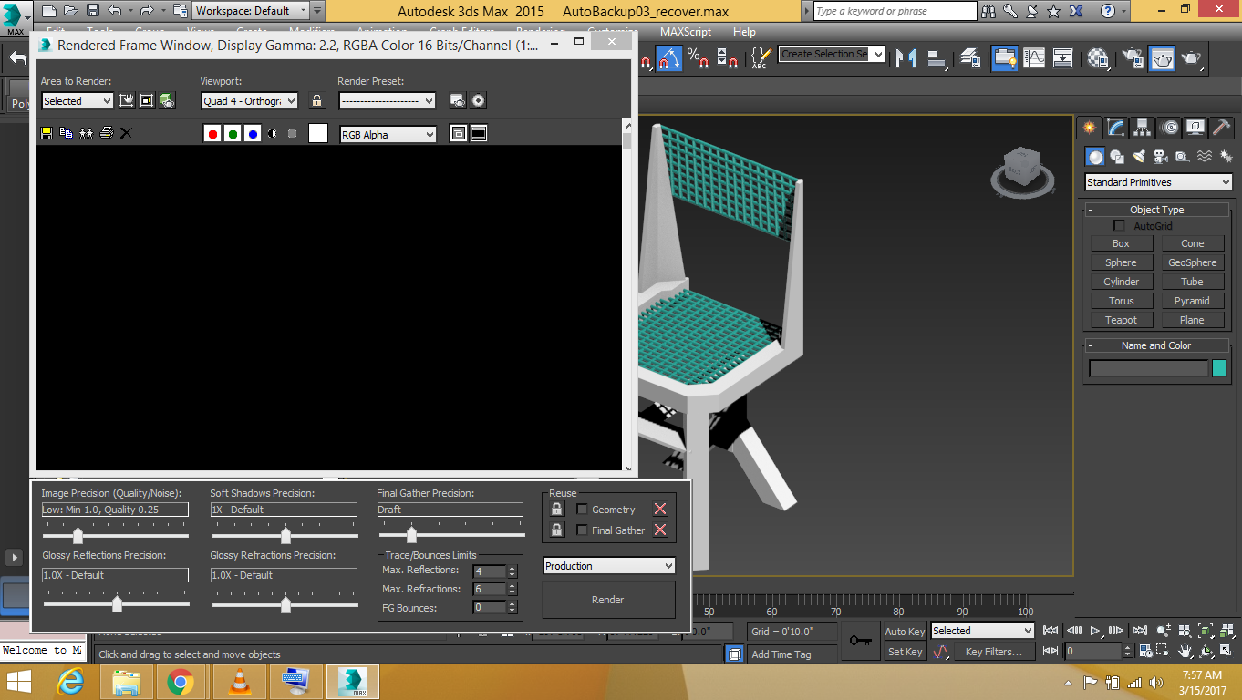 Solved: 3ds max rendering problem - a black blank window - Autodesk  Community - 3ds Max