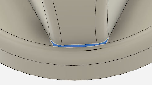 Solved: Making a cut in a curved surface - Autodesk Community