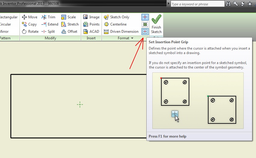 Solved Positioning Sketched Symbols Autodesk Community Inventor