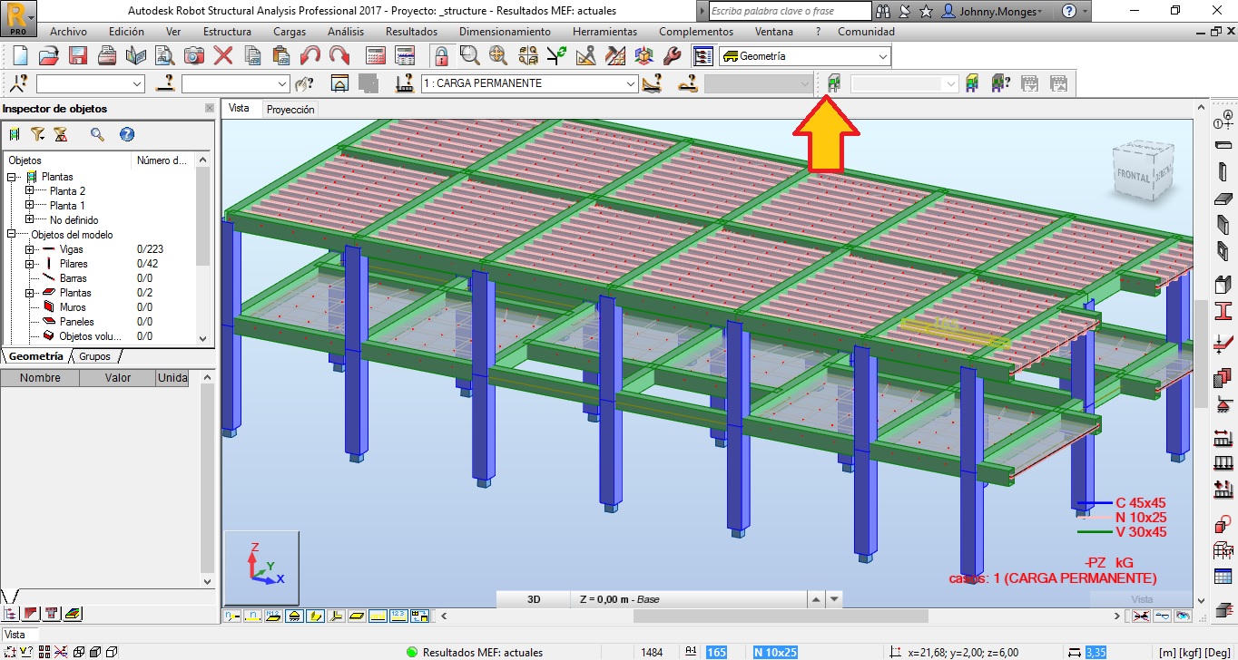 Solved: CURSO ROBOT STRUCTURAL ANALYSIS PROFESIONAL COMPORTAMIENTOS  SISMORESISTENTES - Autodesk Community - Robot Structural Analysis Products