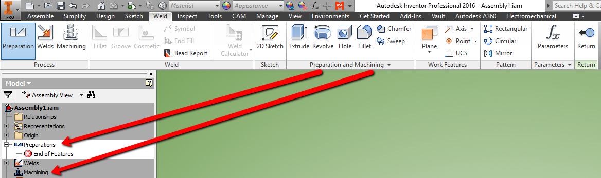 3D Model Tab Missing in Weldments - Autodesk Community