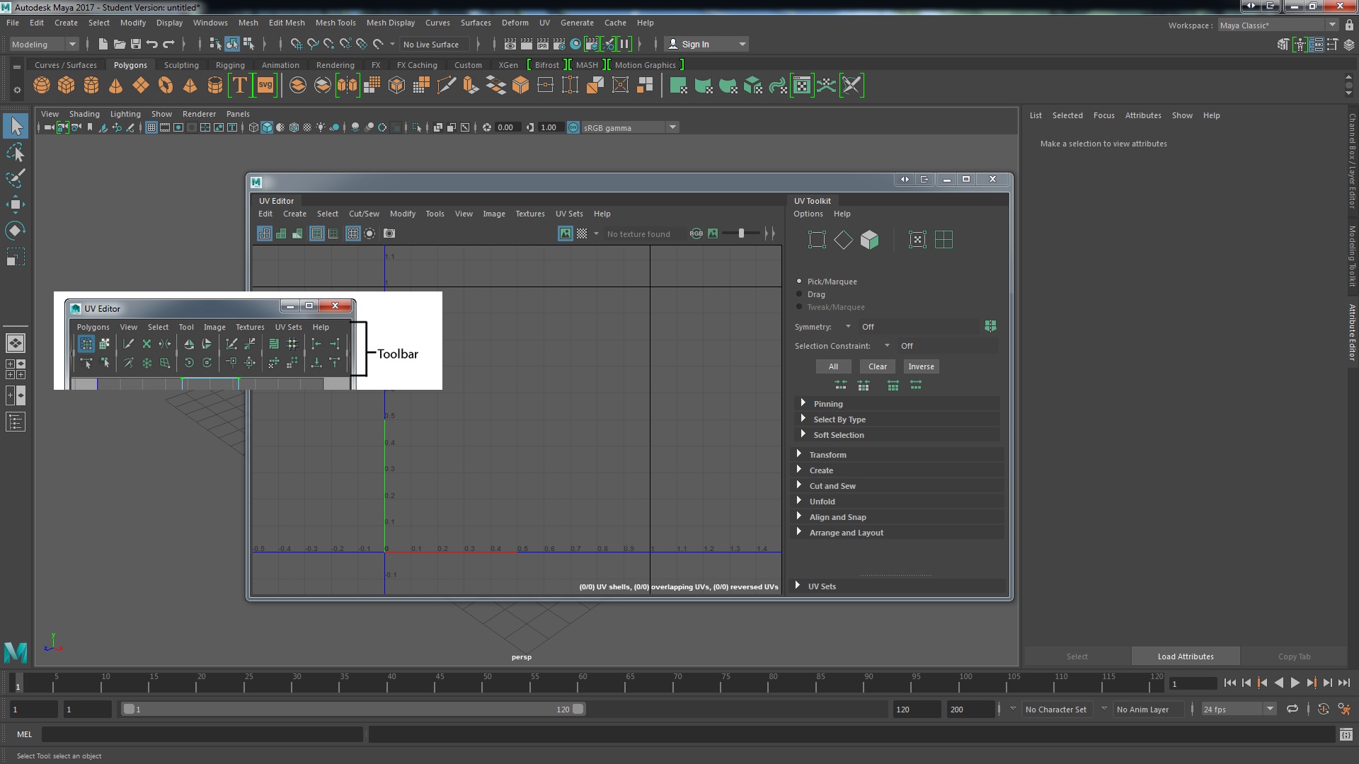 Solved How to get UV Editor Toolbar back Autodesk Community