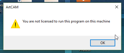 ArtCam Authentication Error.png